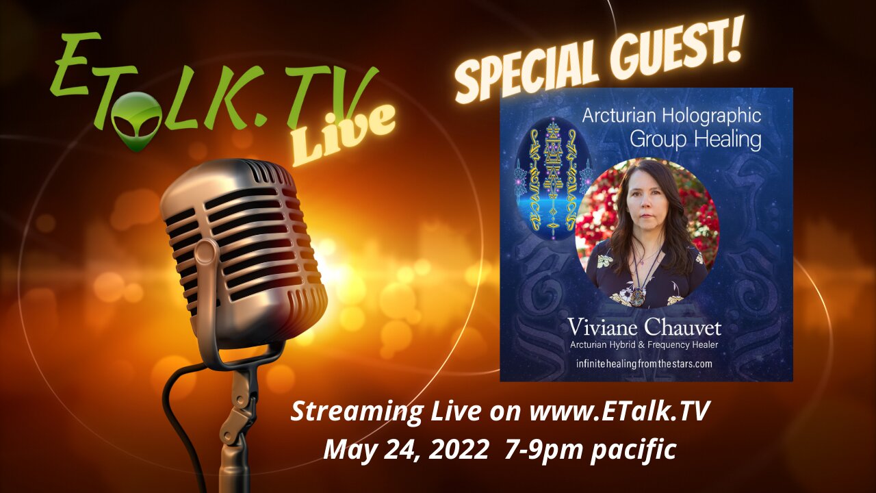 ETalk.TV Live with special guest Viviane Chauvet