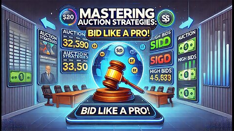 Mastering Auction Strategies: Bid Like a Pro! 💰🚀