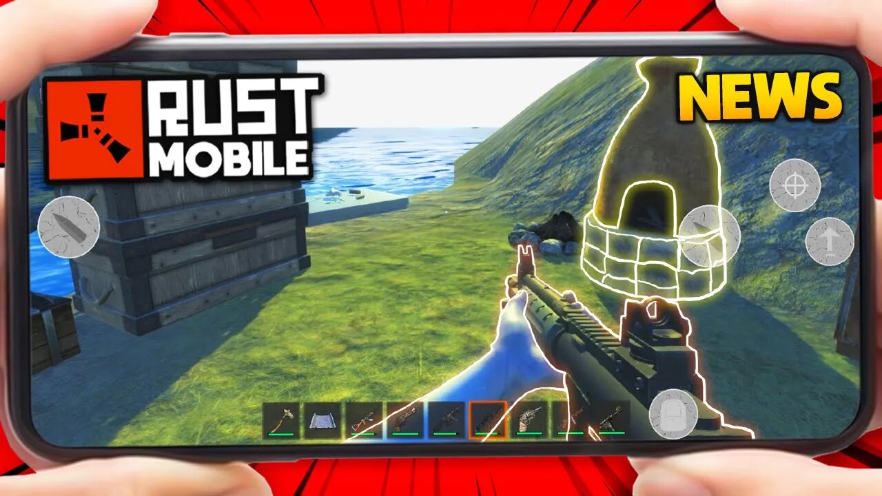 RUST MOBILE - NOVA VERSÃO DO TOTLAS SURVIVAL ( DISPONÍVEL )
