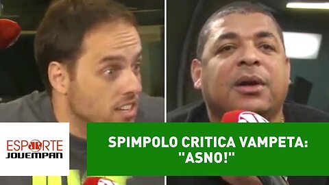 Spimpolo critica Vampeta por ingressos a R$ 100: "asno!"