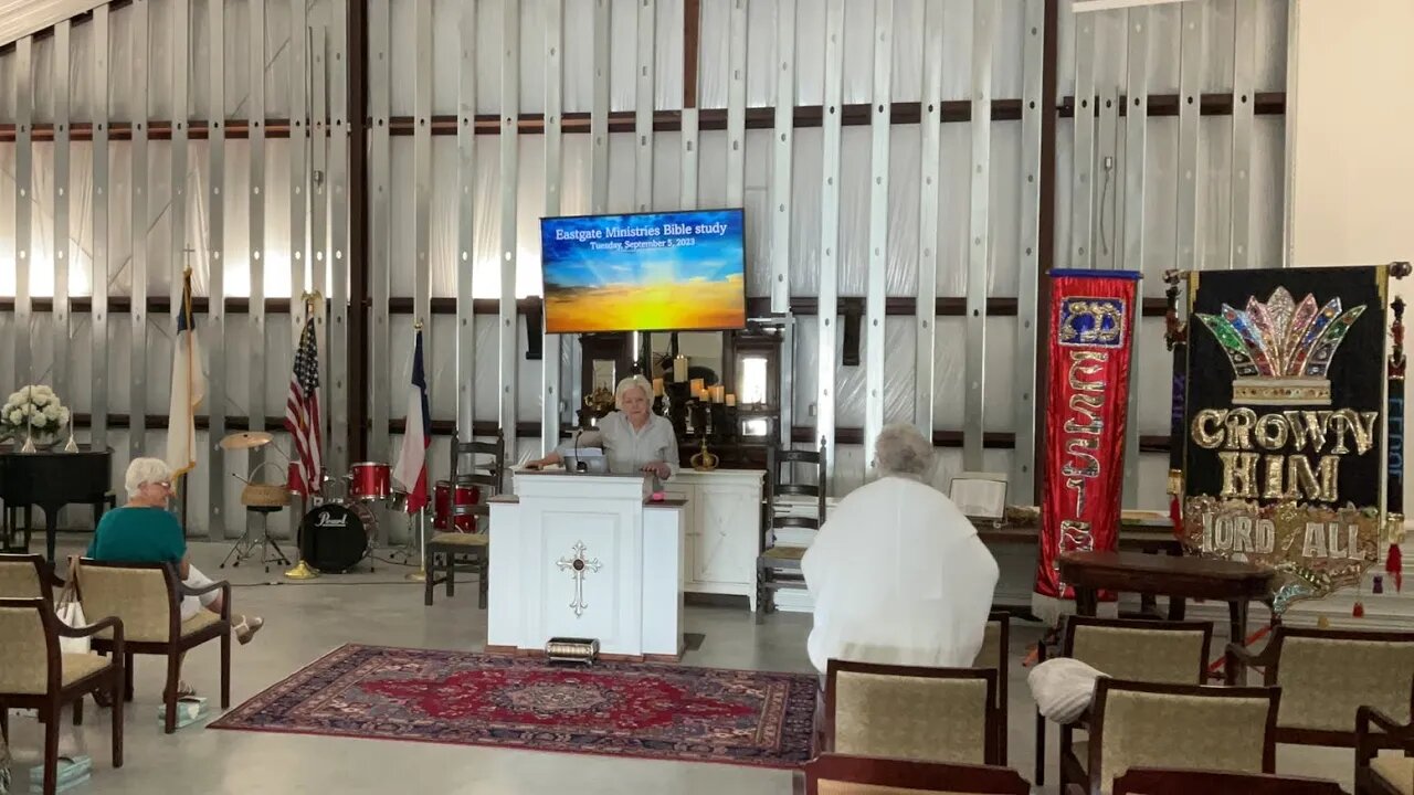 EGM - TUESDAY BIBLE STUDY ROMANS 10 WORD OF FAITH