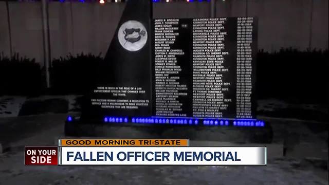 Covington police officers honor 20th anniversary of fallen comrade's death