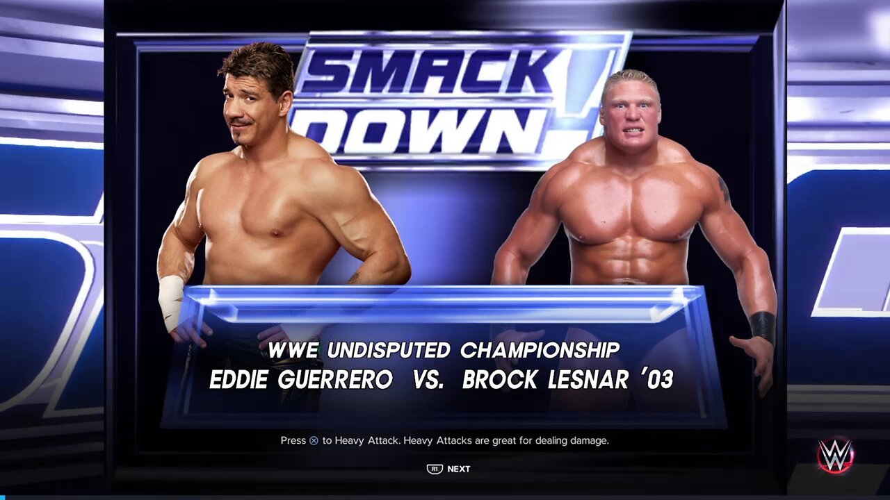 Eddie Guerrero vs. Brock Lesnar