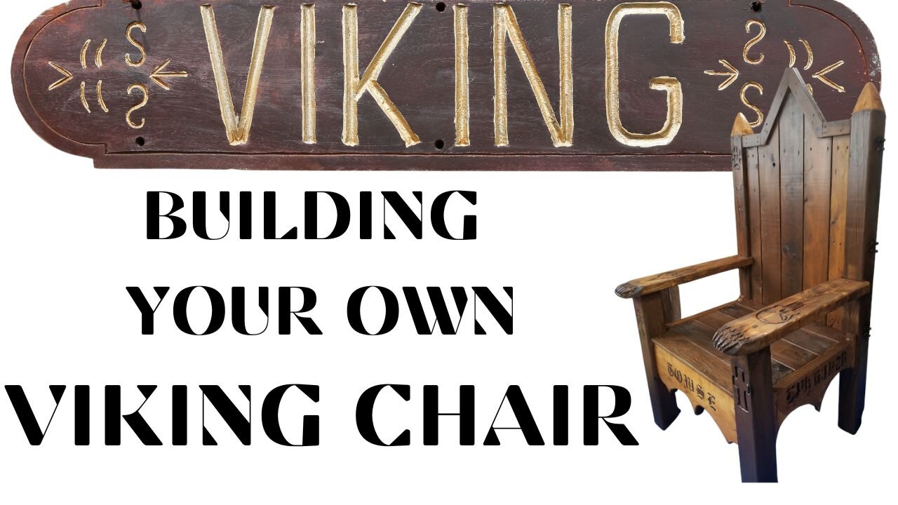 Building A VIKING CHAIR for my cousin.