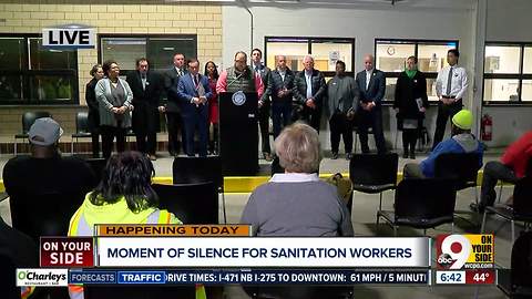 Cincinnati honors sanitation workers who died on the job 50 years ago