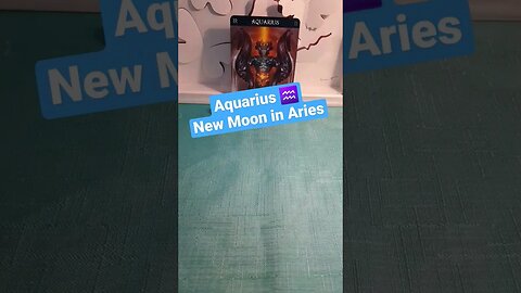 Aquarius Energies New Moon in Aries #shorts #aquarius #newmooninaries #newmoon