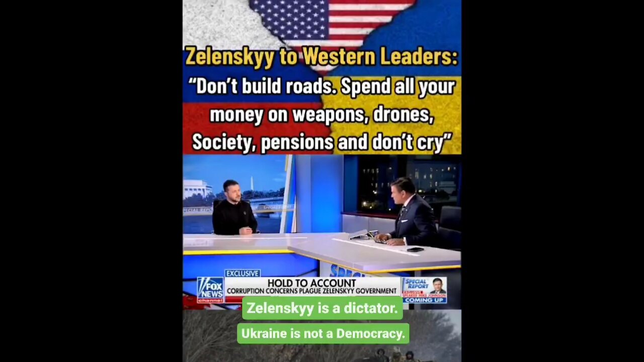 Ukraine President Zelenskyy Demands More Money