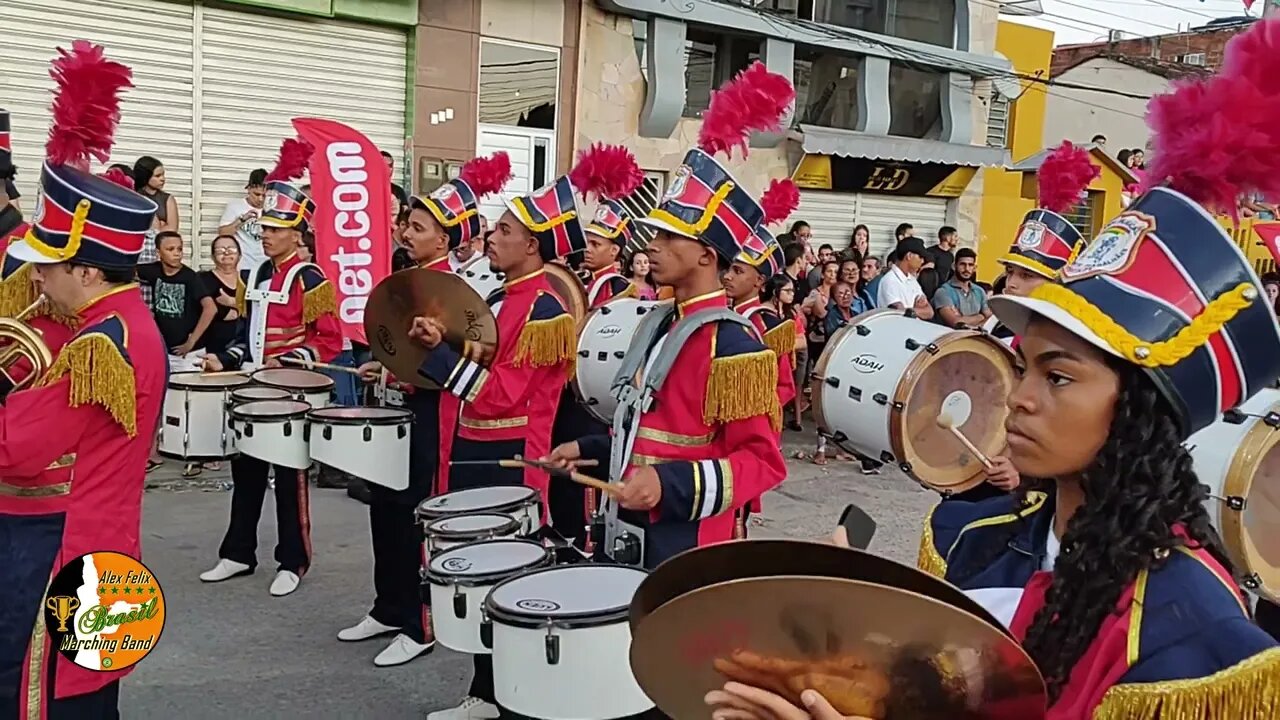 CORPORAÇÃO MUSICAL ROBERTO MAGALHÃES 2023 NO 4° ENCONTRO DE BANDAS E FANFARRAS DE JOÃO ALFREDO 2023