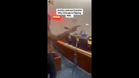 Woman On Fire Exposing Chicago City Council