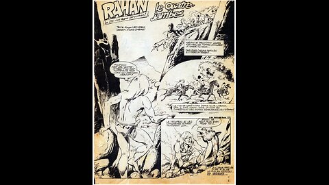 Rahan. Episode Seventy Seven. By Roger Lecureux. The “Four Legs.”