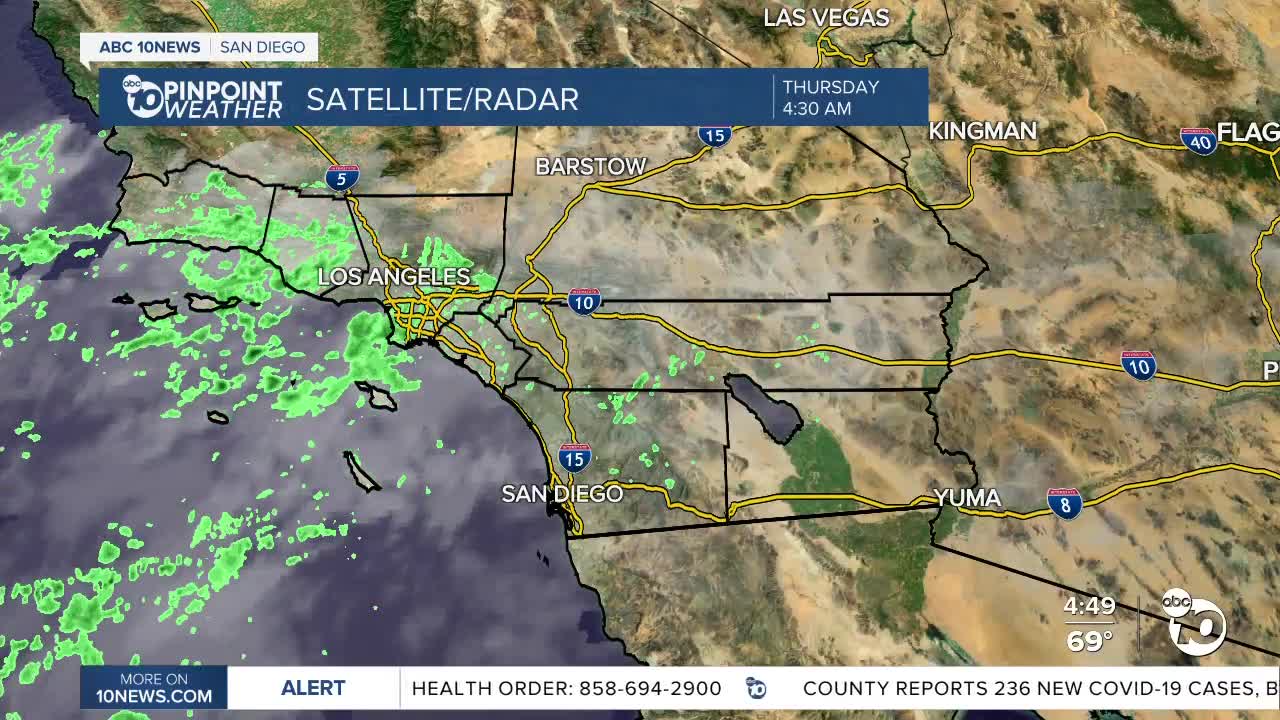 ABC 10News Pinpoint Weather with Meteorologist Megan Parry