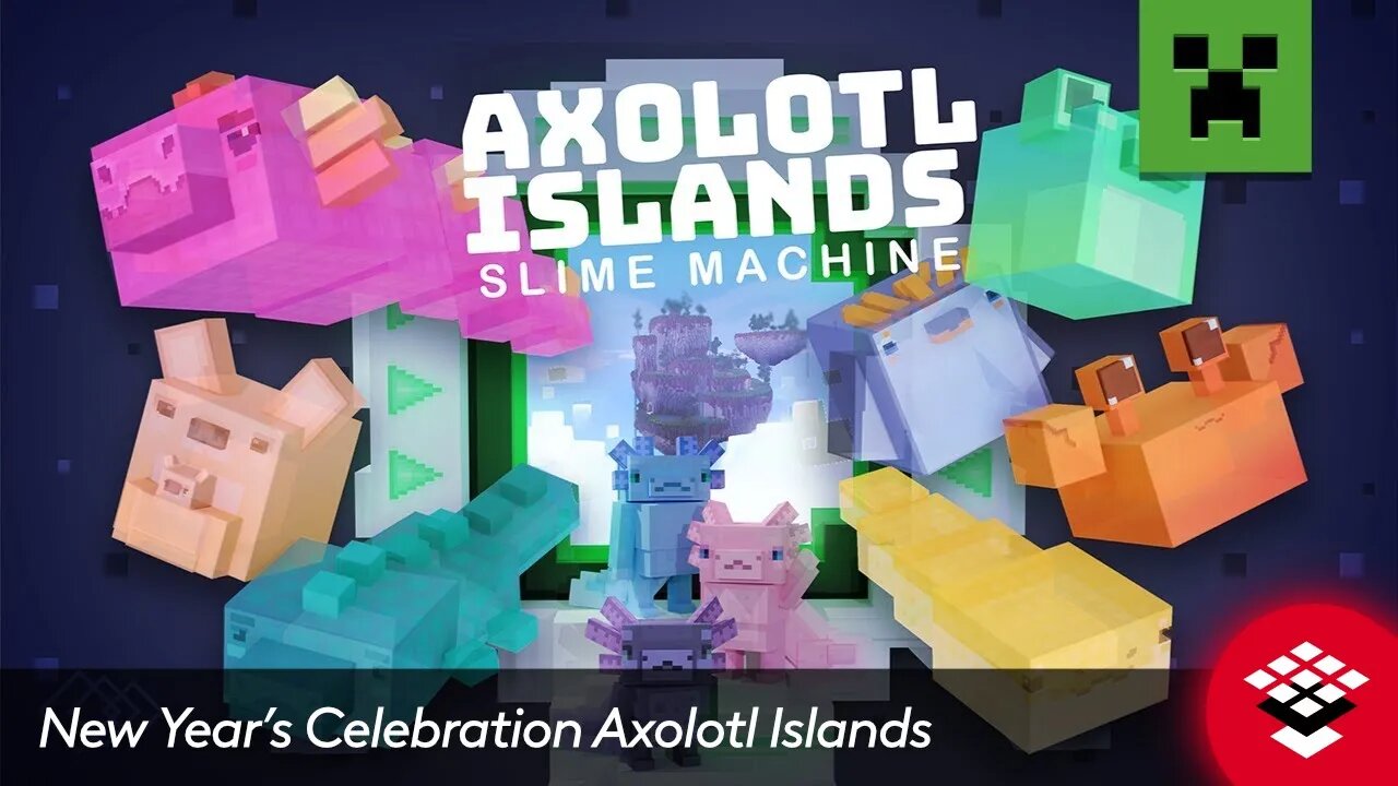 New Year’s Celebration Axolotl Islands