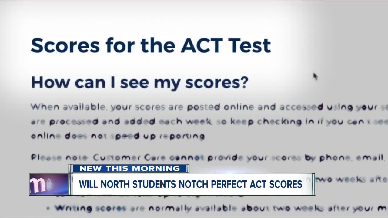 Three Williamsville North students receive perfect ACT score