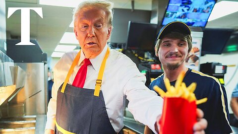 LIVE: Donald Trump visits McDonalds on MAGA tour of Pennsylvania