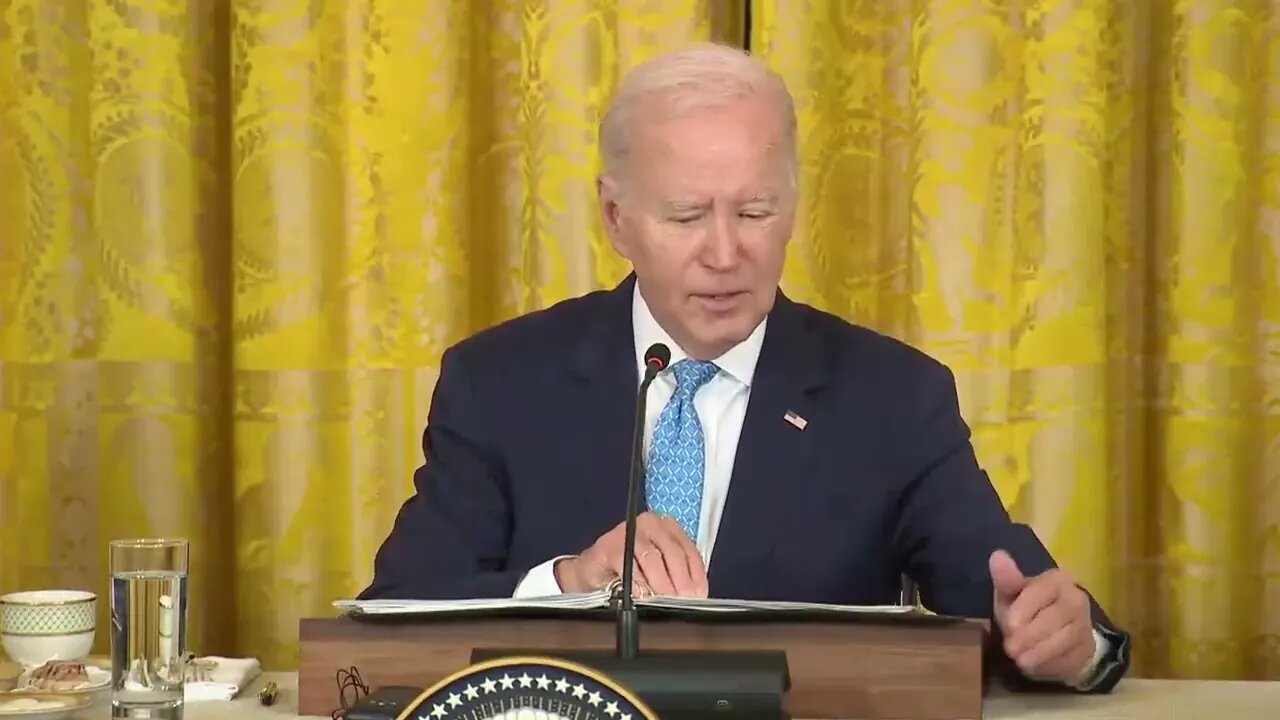 Joe Biden, Slurring, Sounds Like He Is Referring To Justin Trudeau As "Prime Minister Joe"