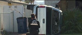 Accused drunk driver crashes into Las Vegas home, homeowner says it's was a scary awakening