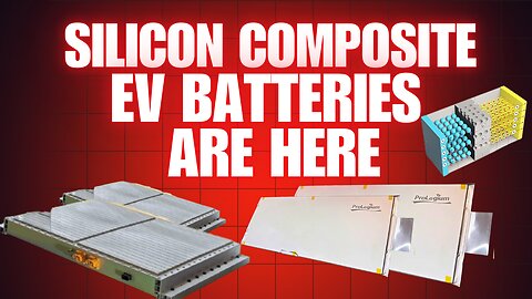 NEW silicon composite EV batteries boost range 30% & charge in 8 minutes