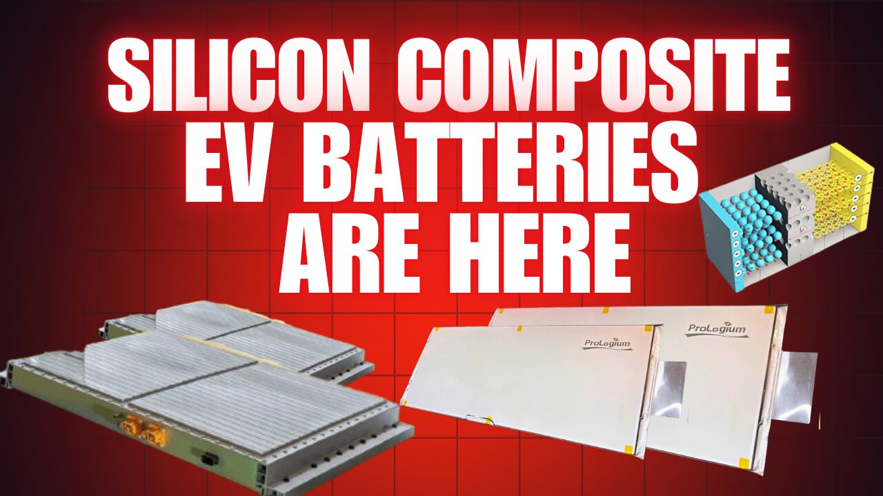 NEW silicon composite EV batteries boost range 30% & charge in 8 minutes