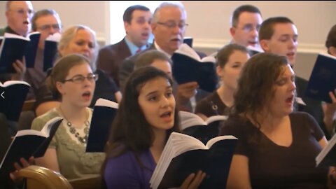 HYMN - Where No One Stands Alone (with lyrics) congregational hymn singing @ church