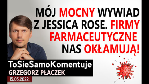 Mocny wywiad z dr Jessica Rose - ludzie są zabijani i nikt z tym nic nie robi!