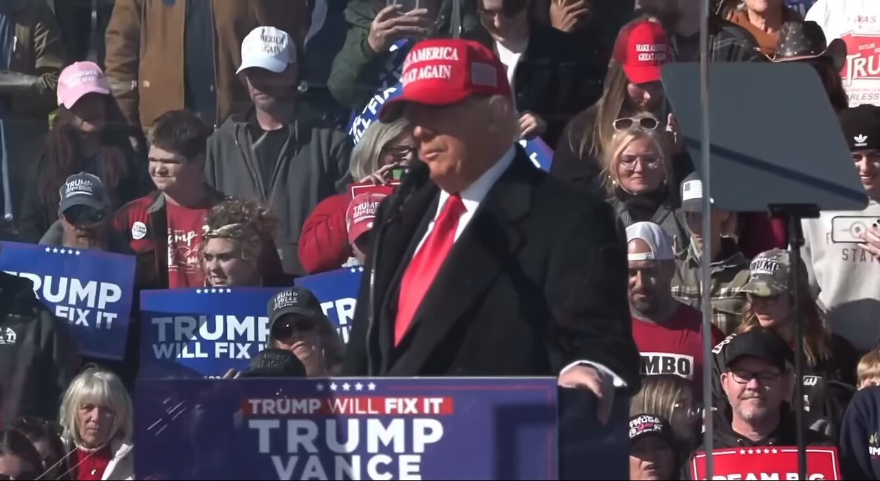 12 DAYS? CHEATING! THEY’LL PUT YOU IN JAIL! Trump FLAMES the CROWD at Lititz PA rally