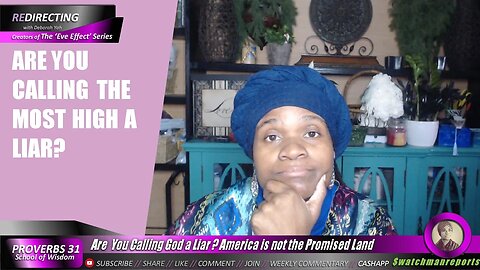 Are You Calling God a Liar ? America is not the Promised Land