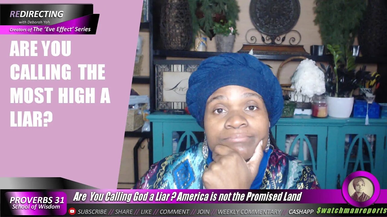 Are You Calling God a Liar ? America is not the Promised Land