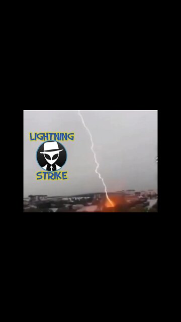Intense Lightning Strike