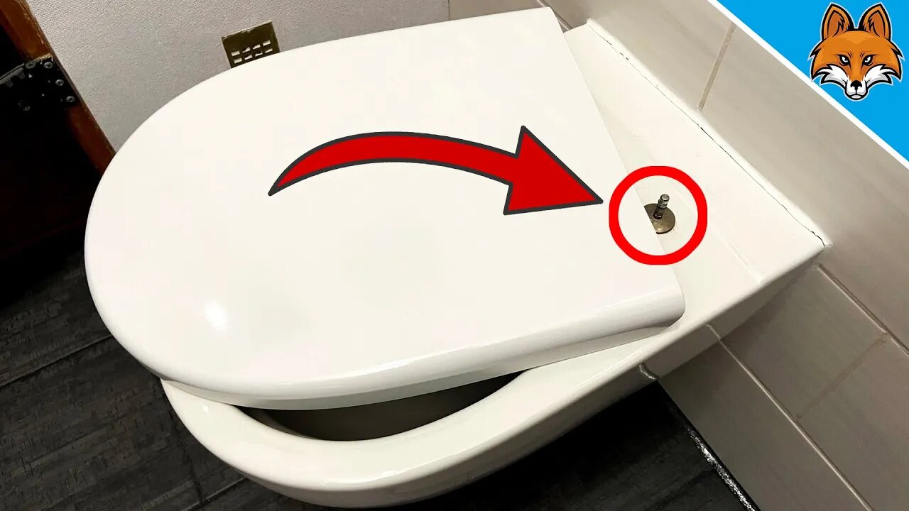 Does YOUR Toilet Seat also have this HIDDEN Function 💥 (GENIUS) 🤯