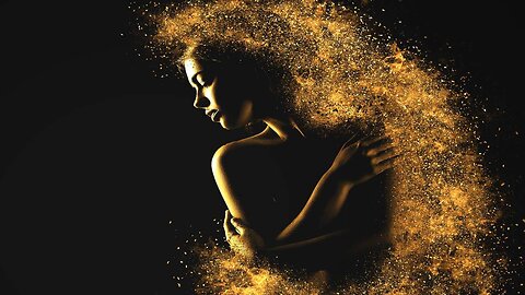 🔥 Woman in Gold Particles Videos