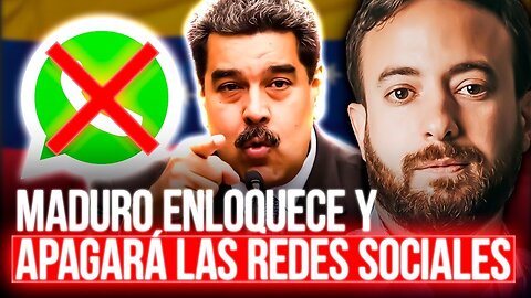 🚨 MADURO DELIRANTE: BLOQUEA WHATSAPP EN VENEZUELA | AGUSTÍN LAJE