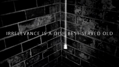 The Burial Choir - "Irrelevance Is A Dish Best Served Old" (Lyric Video)