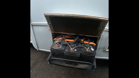 RV Bus Battery Bank and Inverter Install