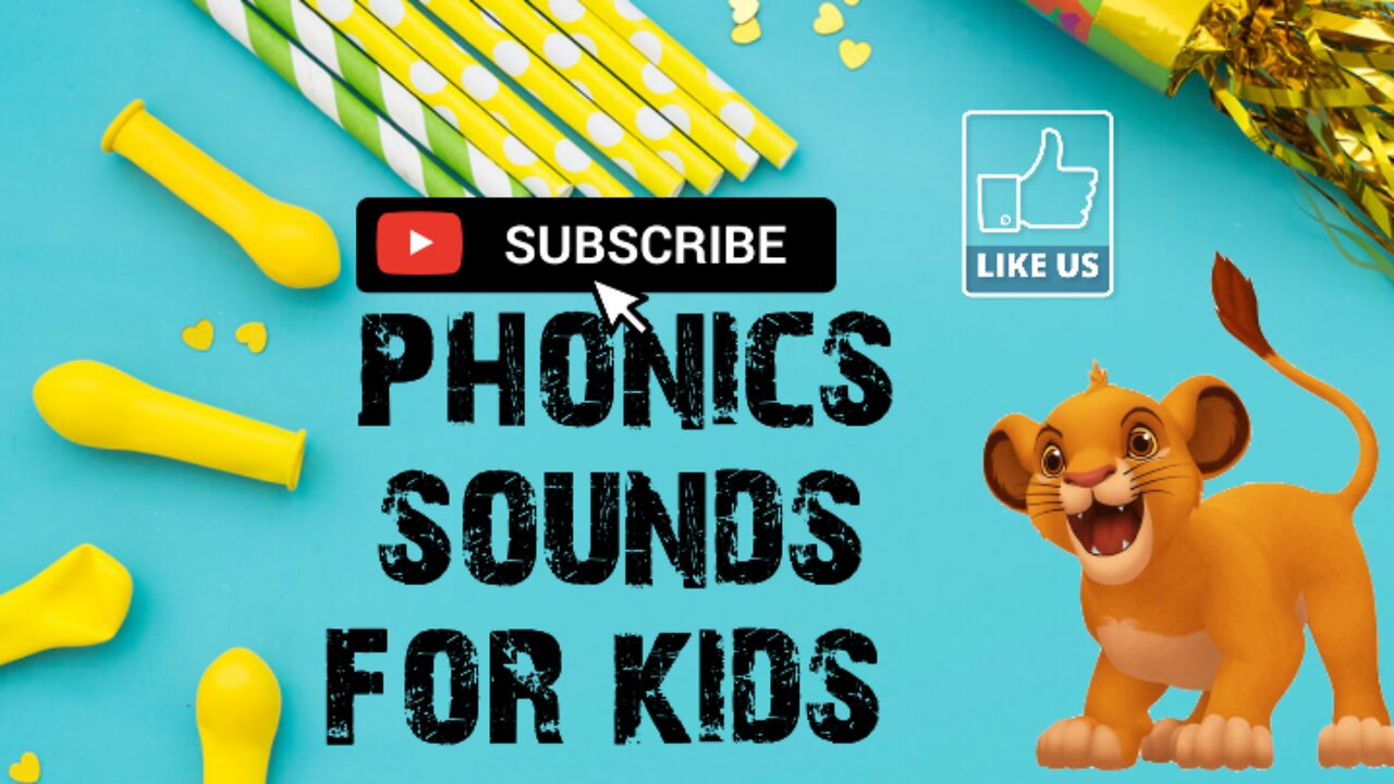 ABC Phonics Song with Sounds for Children - Alphabet Song with Two Words for Each Letter