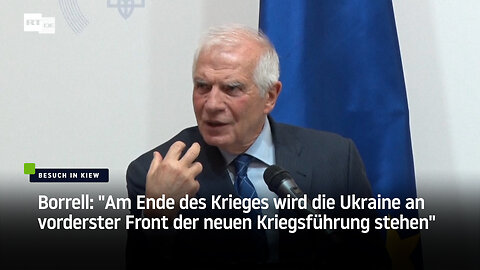 Borrell lobt beim Besuch in Kiew die ukrainische Drohnenindustrie