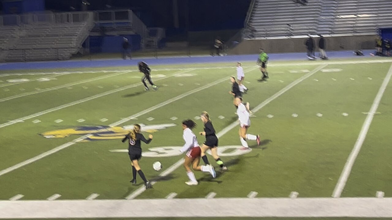 Jolee shaver soccer vs st martin. cross