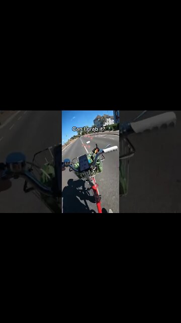 DON’T Try This Whilst Cycling #Shorts #Cycling #Bicycle