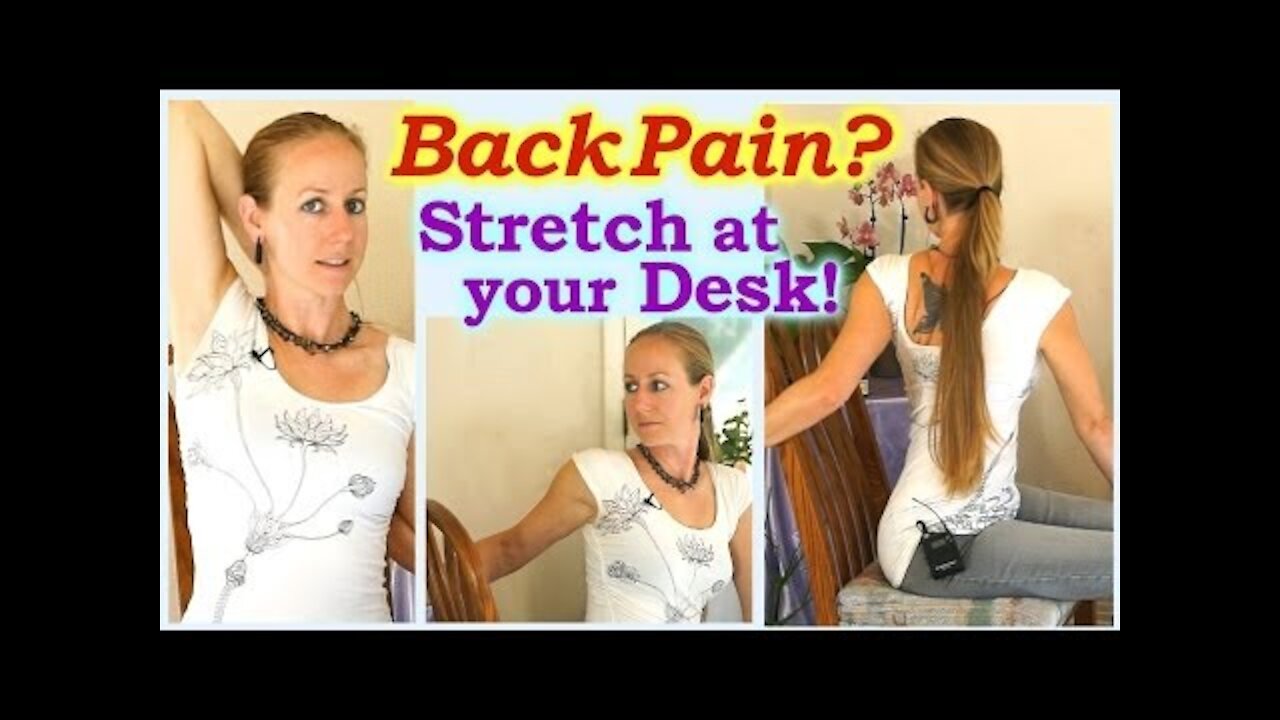 Easy Stretches For Back Pain Relief Exercises at home