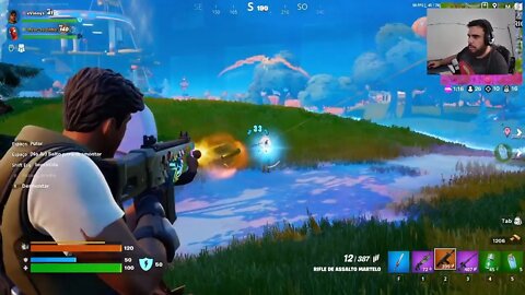 Mais um playzinha na PODEROSA RX 6600m do Ali Express - Fortnite Gameplay