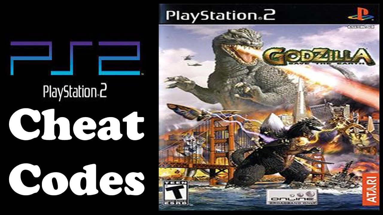 "Godzilla Save the earth" P.S.2 cheats