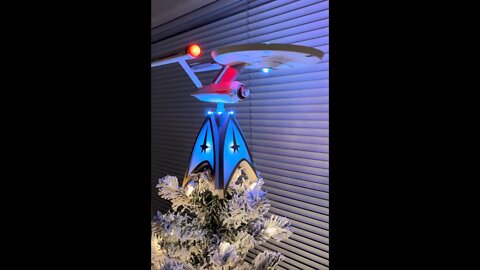 Hallmark U.S.S. Enterprise Tree Topper! #shorts