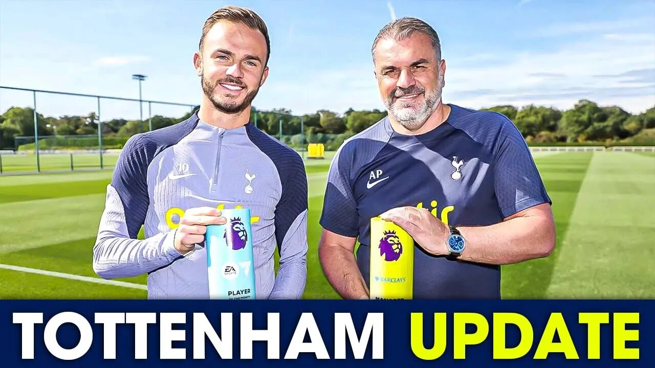 James Maddison & Ange Postecoglou Pick Up Premier League Awards! [TOTTENHAM UPDATE]