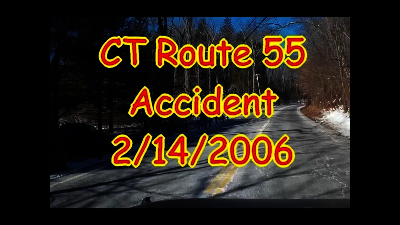 route 55 Sherman, CT accident 02/14/2016 1:00pm