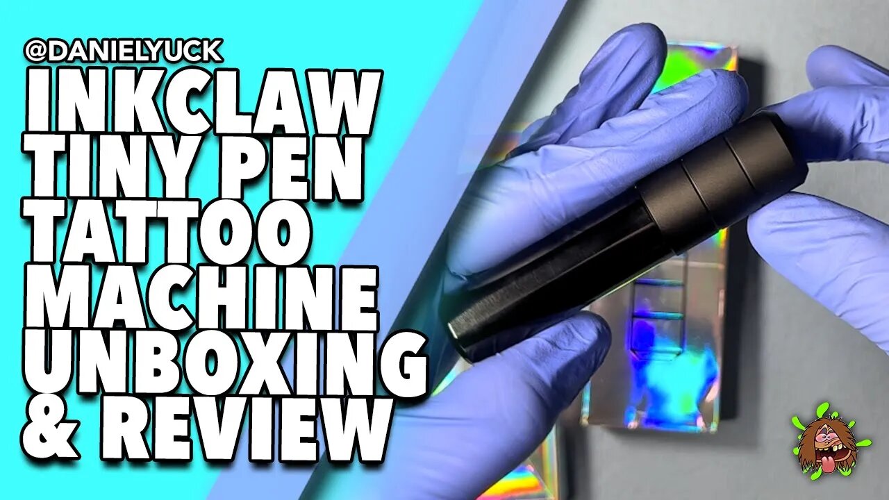 Inkclaw Tiny Pen Tattoo Machine Unboxing And Review