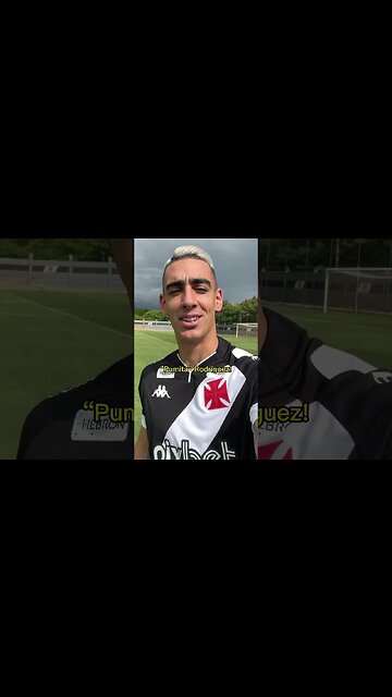 Novo Reforço do Vasco, Pumita Rodrigues falando as suas primeiras palavras com a camisa do Vasco