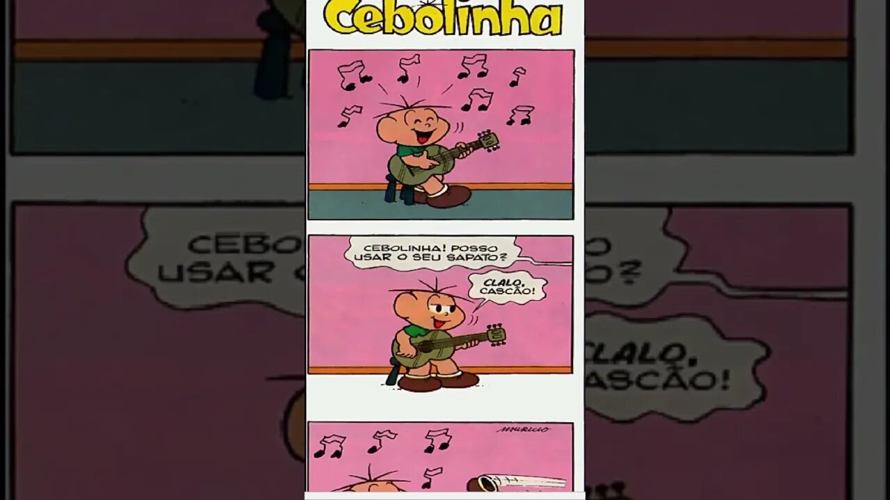 Cebolinha [Pause o Vídeo Caso Não Consiga Ler]