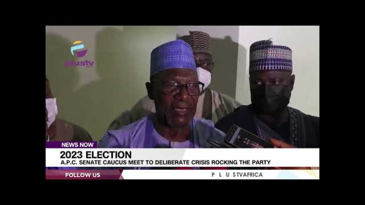 2023 Election - A.P.C. Senate Caucus Meet To Deliberate Crisis Rocking The Party _ NEWS