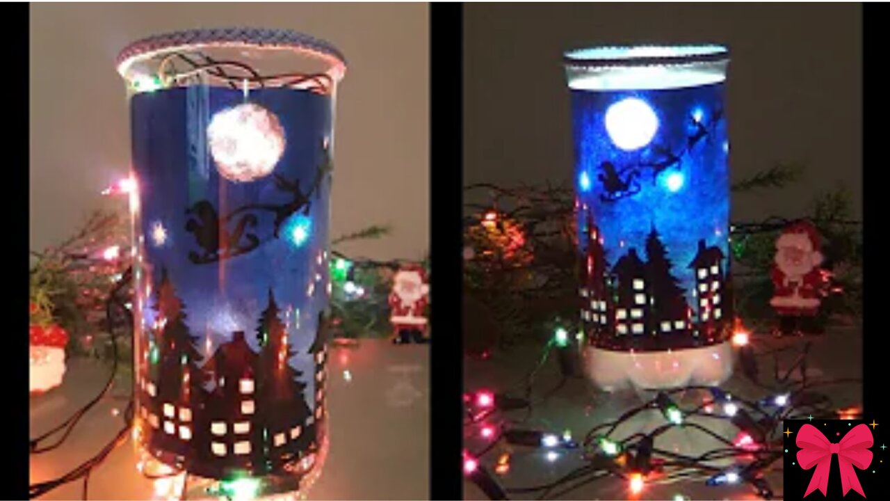 Creative Crafts (Handmade Christmas Lamp Diy)