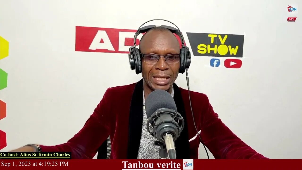 Tanbou verite Co-host: Alius St-firmin Charles