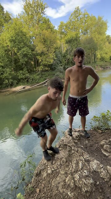 Tandem Backflip with the homie